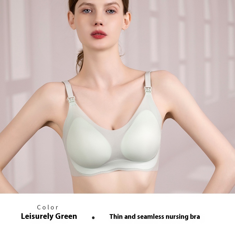 Women's Summer Thin Wireless Nursing Bra - Image 6