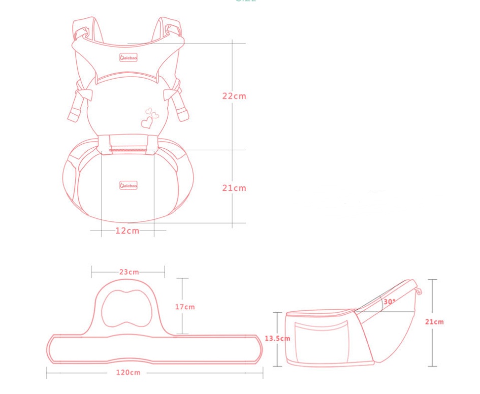 Multifunctional baby carrier - Image 4