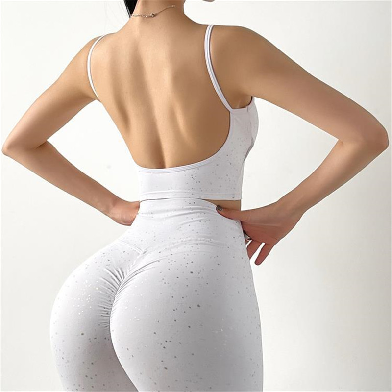 Sexy Beautiful Back Star Sports Bra - Image 2