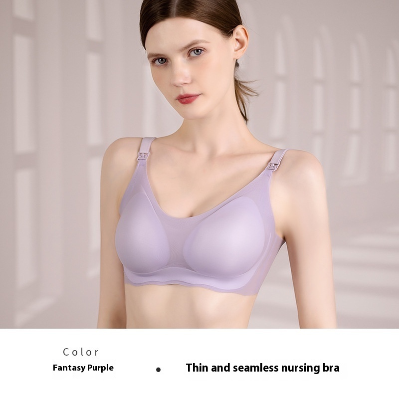 Women's Summer Thin Wireless Nursing Bra - Image 7