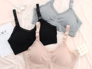 Maternity Front Button Lace Nursing Nursing Bra