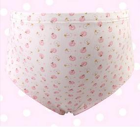 Pregnant women's underwear, stomach lift pants, maternity clothes, cotton, pregnant women's underwear, adjustable high waist pants - Image 5