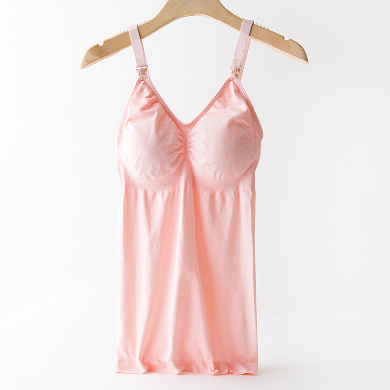 Nursing Bra Underwear Postpartum Belly Shaping Sling Nursing Vest - Image 5