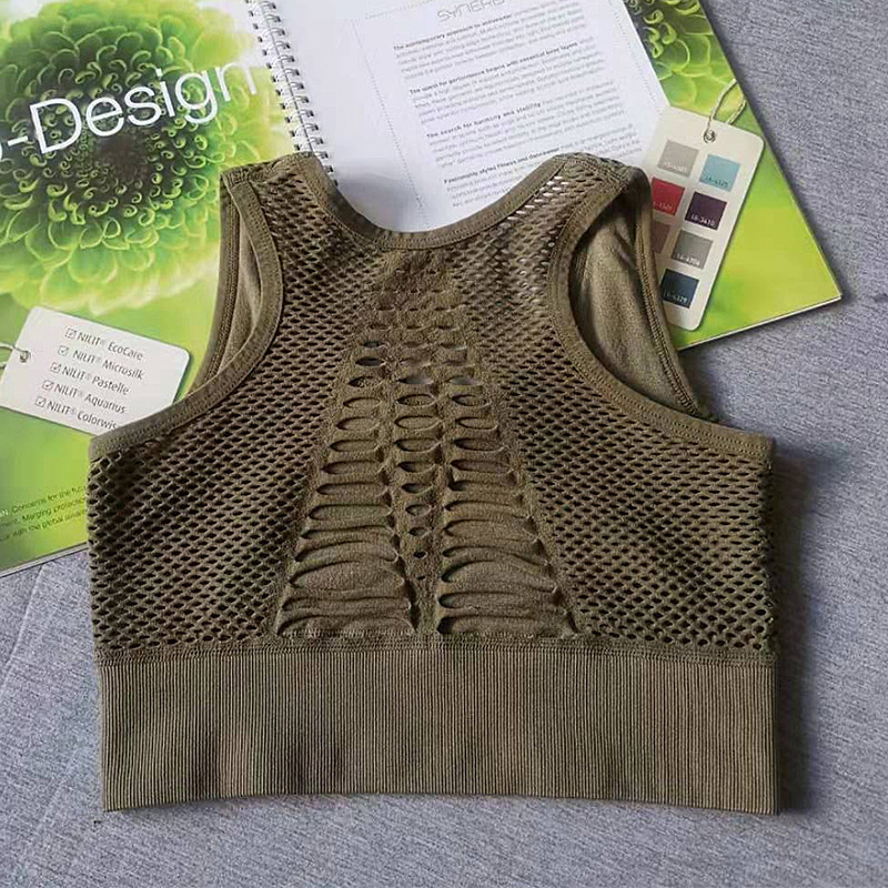 Breathable mesh sports Bra - Image 8