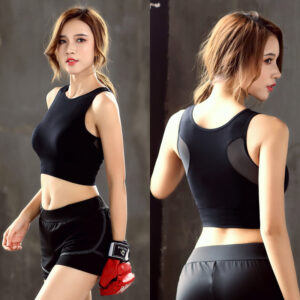 BABYNBEAUTY-Where Cuteness Meets Radiance for Your Little one - BabynBeauty 290 Mesh stitching beauty back sports bra