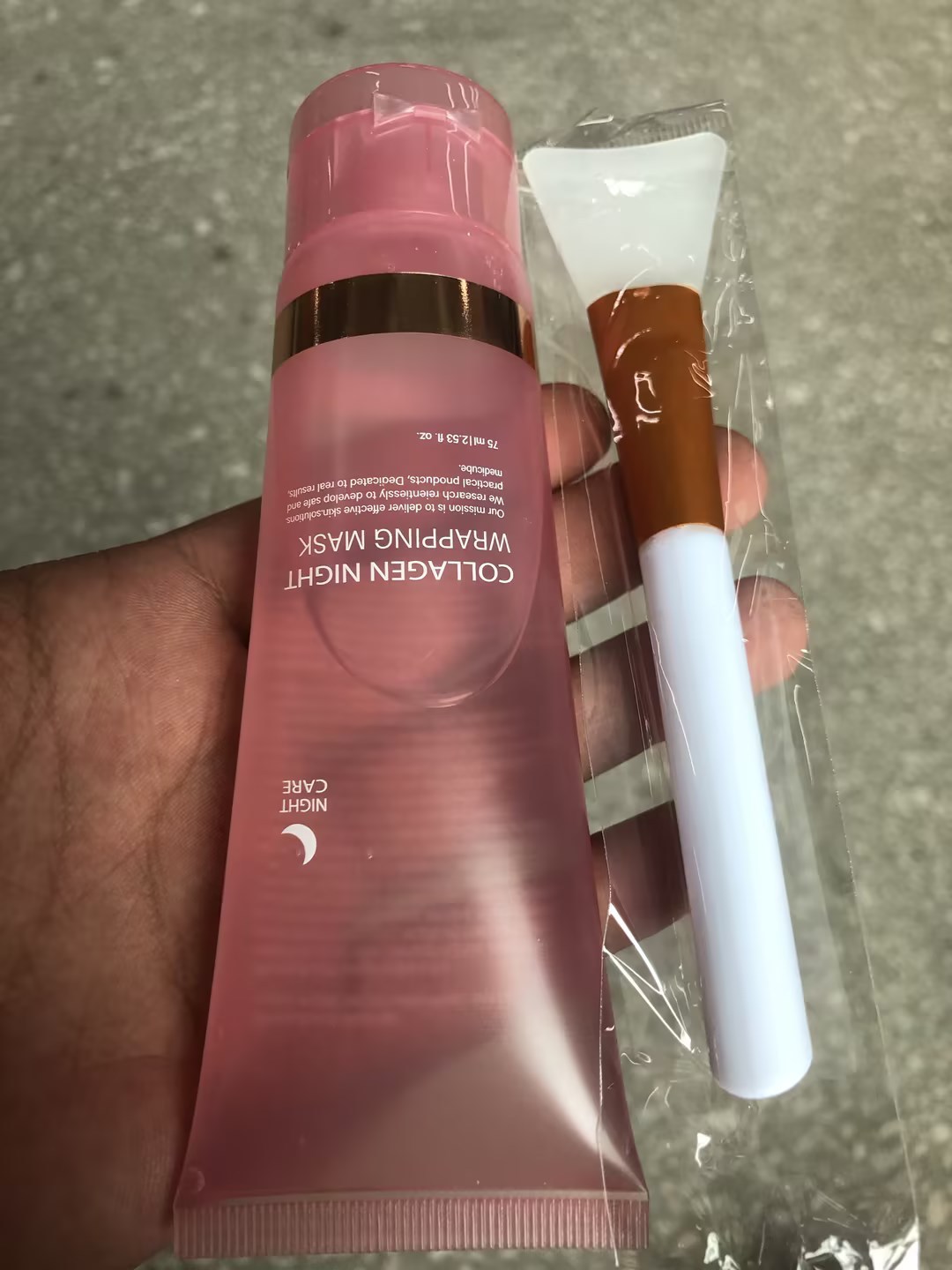 Face Night Mask Collagen Wrapping Mask Natural Ingredients Firming Elasticity & Hydration Anti-wrinkle For Skin Care - Image 8