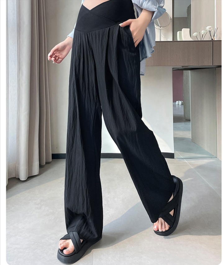 Thin Wide-leg Pants Summer Belly Support Maternity Clothes Anti-mosquito - Image 3