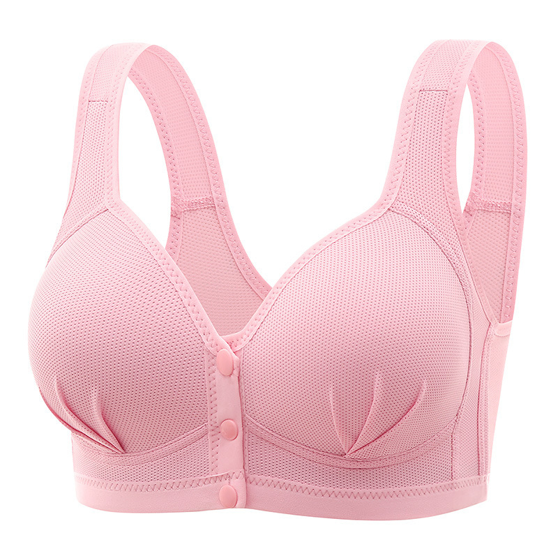 Nursing Mother Beauty Back Thin Underwear Comfortable And Breathable Adjustable Mother Bra - Image 4