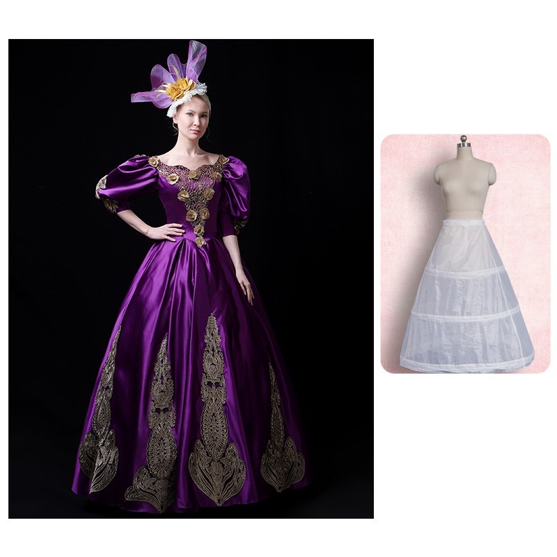 Vintage Noble Birthday Party Party Medieval Dress - Image 9