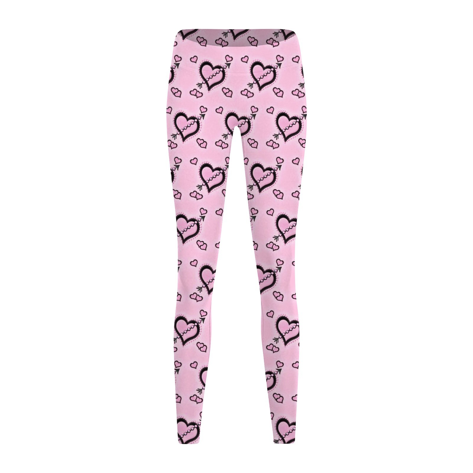 Thin Women's Pants High Waist Print Leggings - Image 2