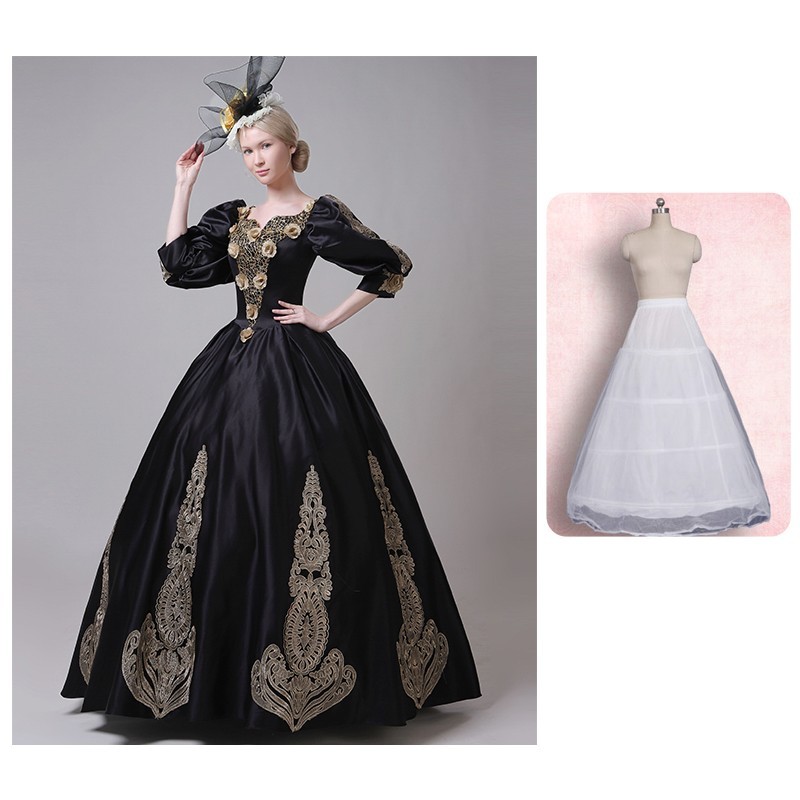 Vintage Noble Birthday Party Party Medieval Dress - Image 6