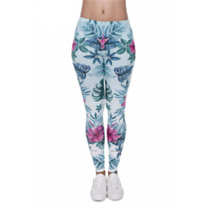 BABYNBEAUTY-Where Cuteness Meets Radiance for Your Little one - BabynBeauty 230 Tortoise back leaf floral cropped pants