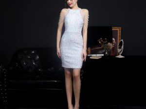Symphony Sequins Short Dress Party Party Dress Fairy Series