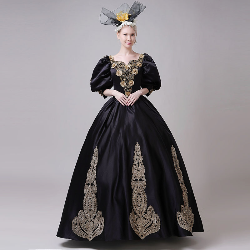 Vintage Noble Birthday Party Party Medieval Dress - Image 2