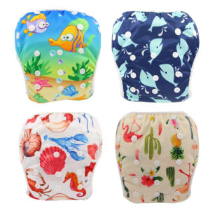 BABYNBEAUTY-Where Cuteness Meets Radiance for Your Little one - BabynBeauty 254 Swim Diapers Pool Pants Unisex Nappies Diaper Suit for Baby