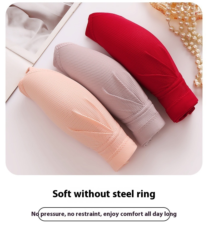 Nursing Mother Beauty Back Thin Underwear Comfortable And Breathable Adjustable Mother Bra - Image 9