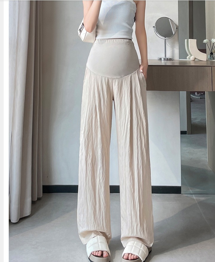 Thin Wide-leg Pants Summer Belly Support Maternity Clothes Anti-mosquito - Image 8