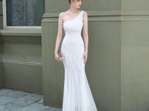 Party Party Evening Dress Sexy Long Slim Toast Dress