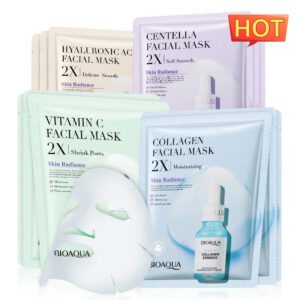 BABYNBEAUTY-Where Cuteness Meets Radiance for Your Little one - BabynBeauty 249 Collagen Face Mask Moisturizing Firming Face Sheet Mask Hyaluronic Acid Facial Masks Beauty Skin Care Gel Skin Care