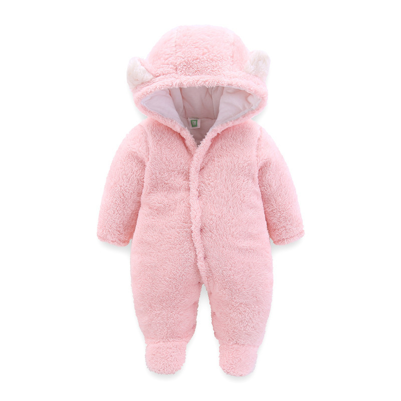 Winter Baby Jumpsuit Newborn Warm Thick Baby Romper - Image 5