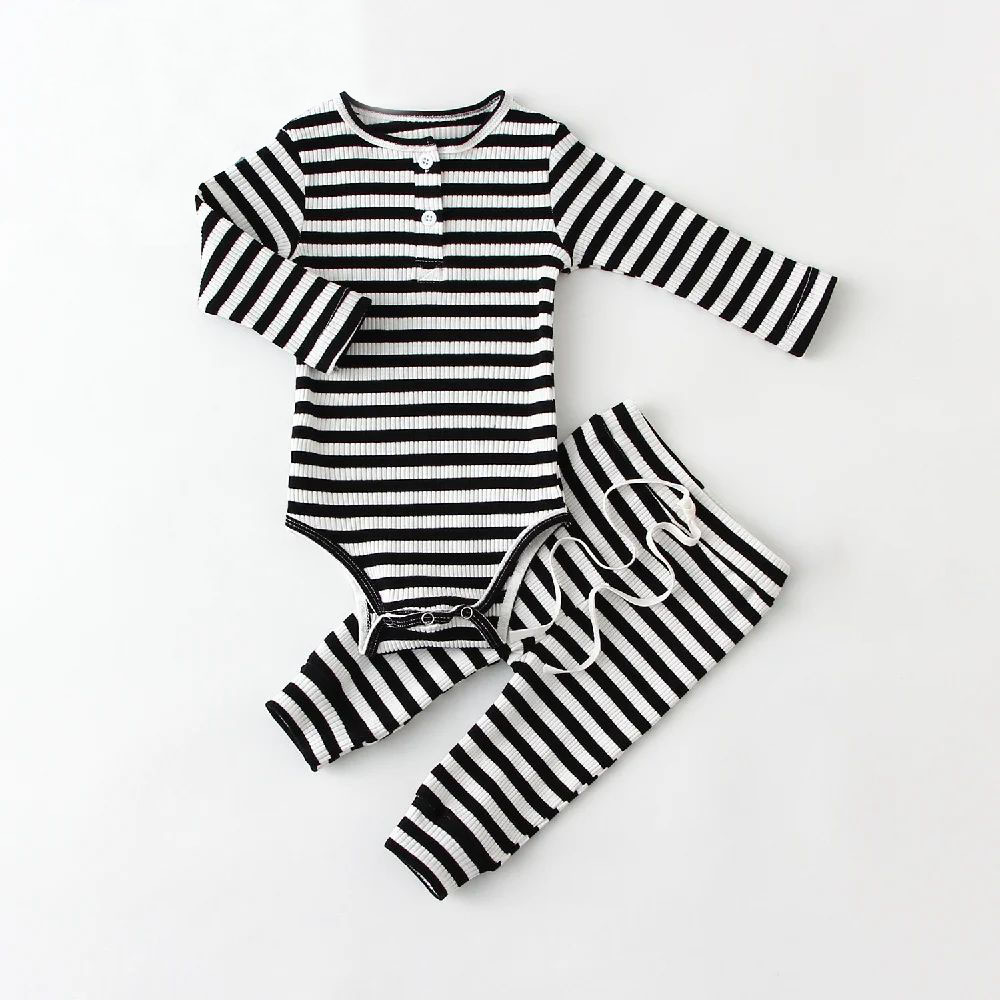 Spring Baby Corduroy Two-piece Set - Image 4
