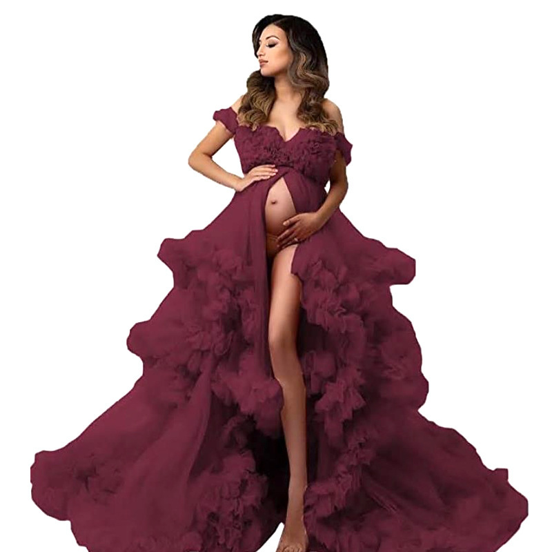 New Women's Maternity Clothes With Big Swing Dresses - Image 8
