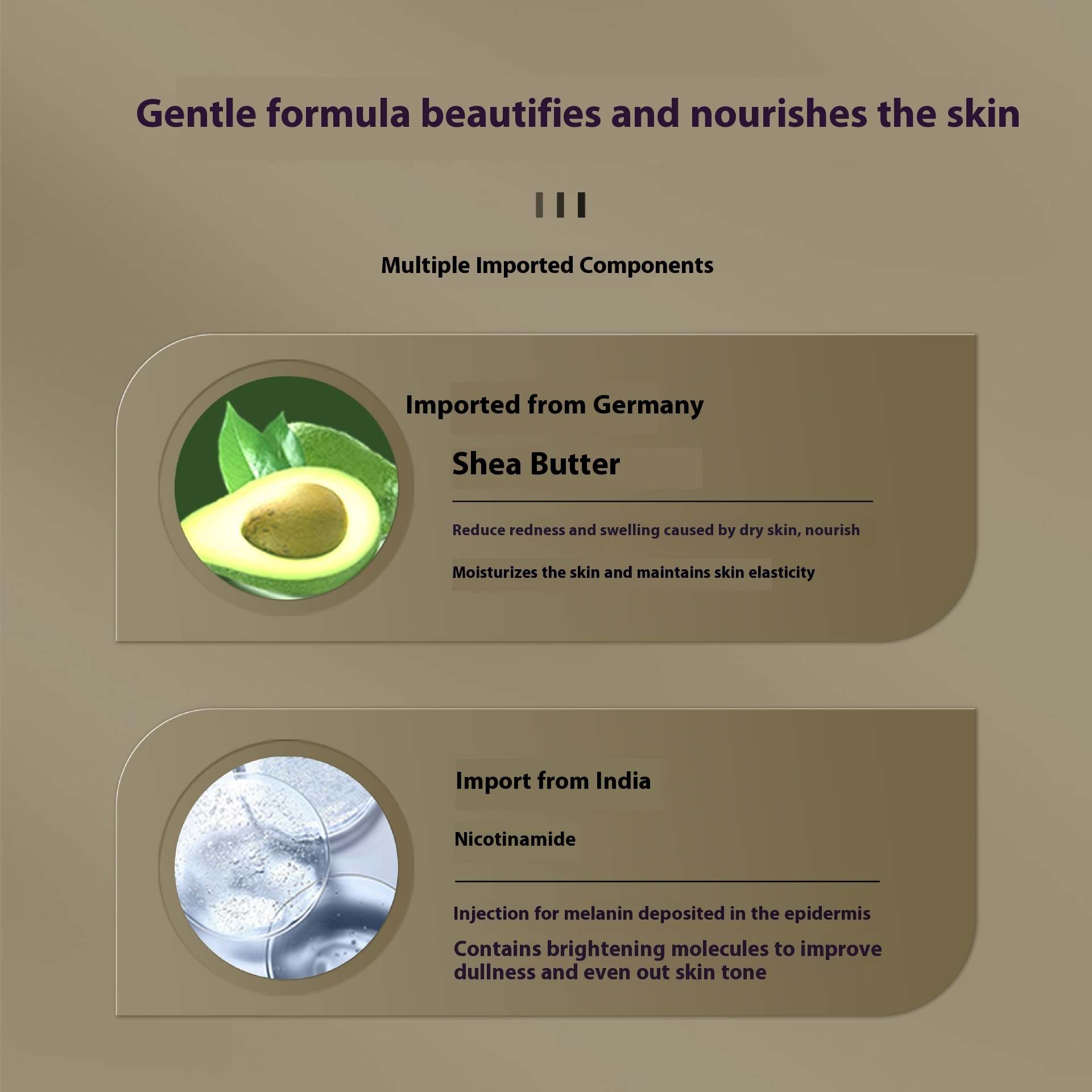 Nicotinamide Care Product Set Brightens Skin Color - Image 3