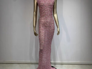 Rhinestone Dress Ball Party Long Dress Host Party Bridal Dress