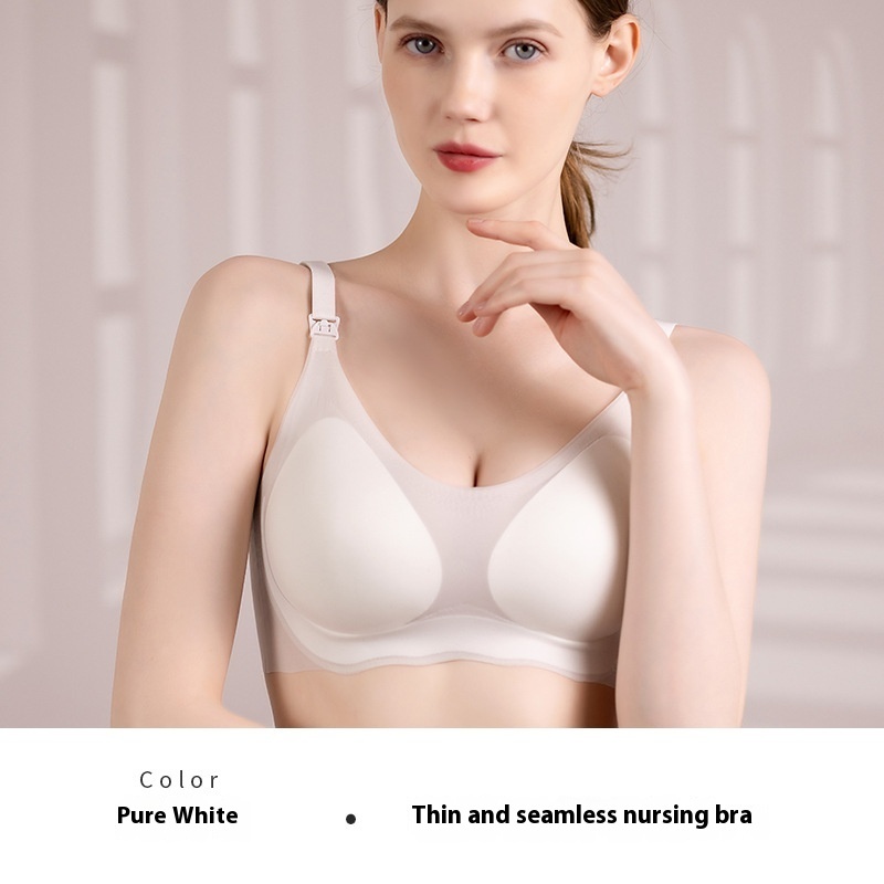Women's Summer Thin Wireless Nursing Bra - Image 4