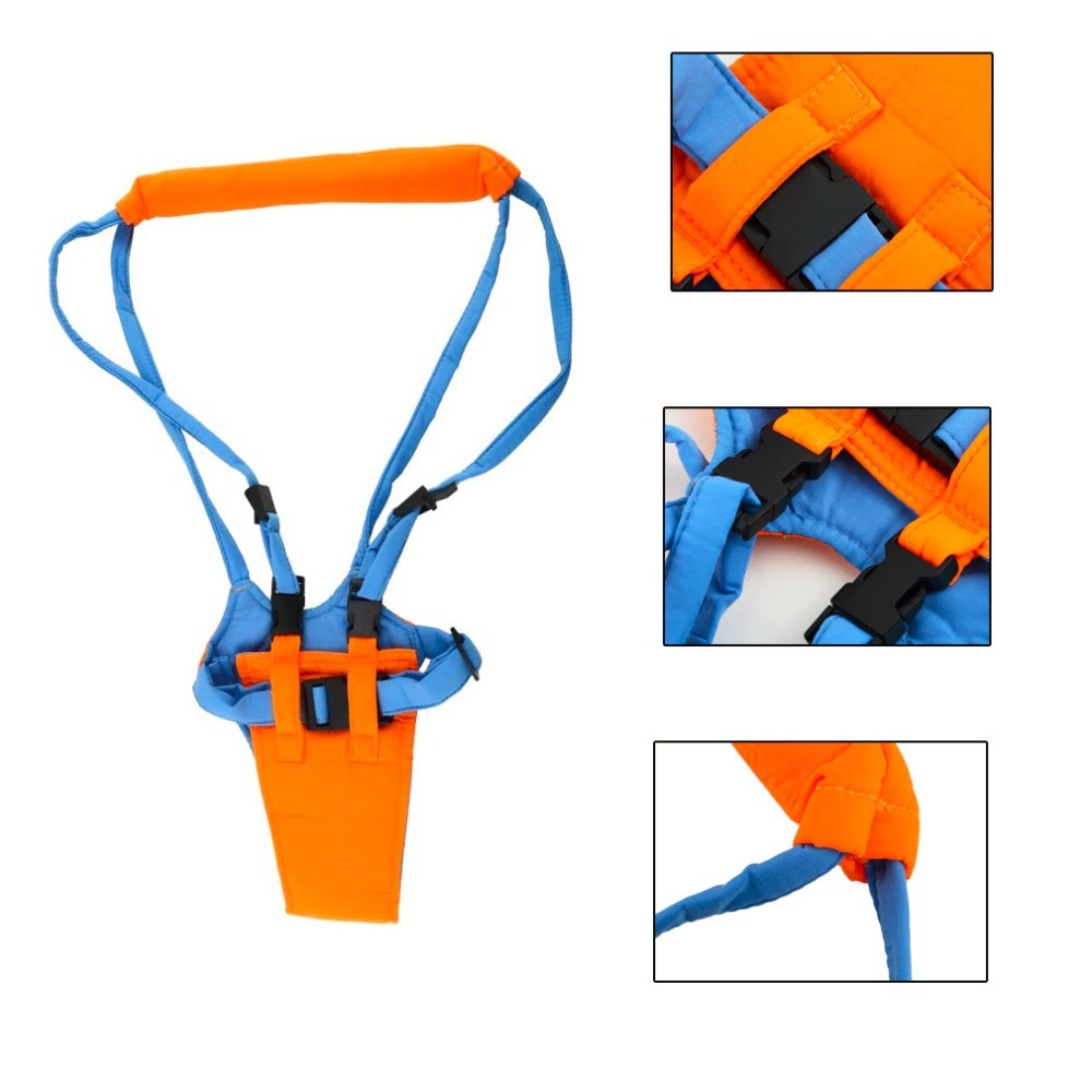 Brand New Kid Baby Infant Toddler Harness Walk Learning Assistant Walker Jumper Strap Belt Safety Reins Harness - Image 5