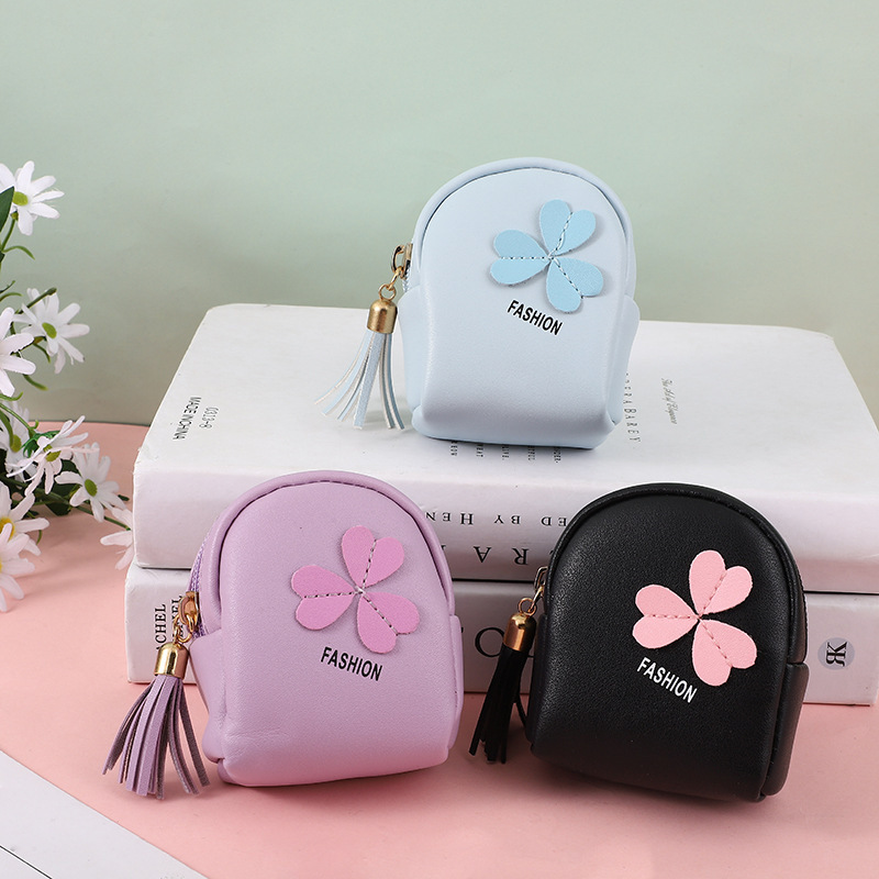 Japan And South Korea Cute Coin Purse Leather Girl - Image 2