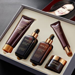 BABYNBEAUTY-Where Cuteness Meets Radiance for Your Little one - BabynBeauty 259 Hydrating And Repairing Smaller Brown Bottle Skin Care Product Set Brightening Skin