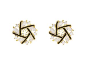 Temperament Net Red Earrings Female Earrings 925 Silver Needle