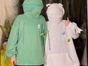 Couples Wear Frog Pullover Sweater Women