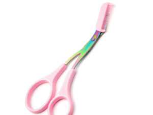 Eyebrow Trimmer Scissor with Comb Facial Hair Removal Grooming Shaping Shaver Cosmetic Makeup Accessories