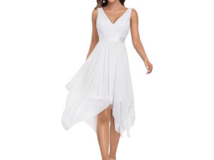 Women's Lace Chiffon Cocktail Ball Gown