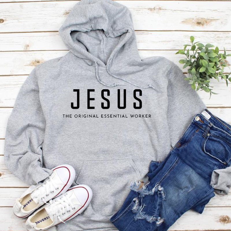 Jesus Christian hoody Womens Hoodie Pullovers - Image 3