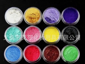 Shadow Set Organic Beauty Minerals Vegan All Natural Hand Crafted Eyes Lips Nail Art, Pigments