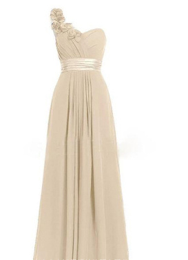 Women's Multi Colored Slanted Neck Sleeveless Strapless Long Dress - Image 8