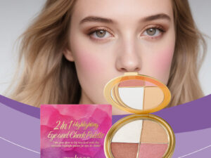 Everyday Portable Multi-use Natural Makeup Palette For Eyes And Cheeks