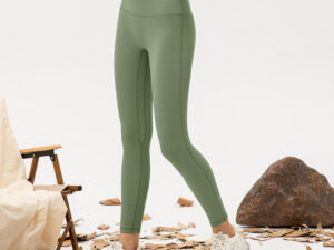 High Spring Leggings With Stripes For Women