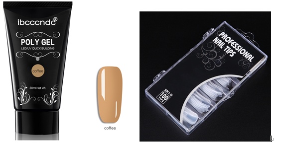 Painless And Rapid Extension Of Crystal Glue100-piece Boxed With Scaled Nail Crystal - Image 4