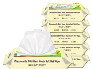 Baby wipes with lid 80 pieces