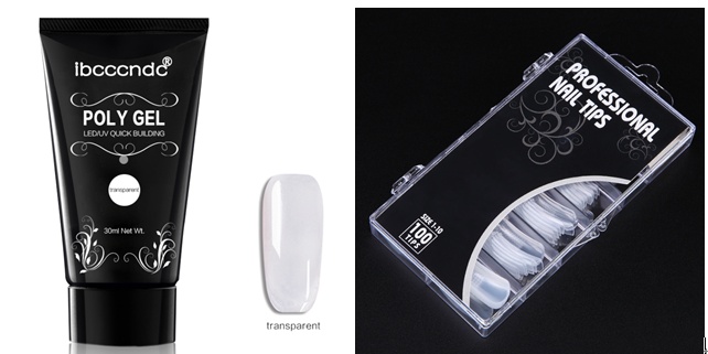 Painless And Rapid Extension Of Crystal Glue100-piece Boxed With Scaled Nail Crystal - Image 3