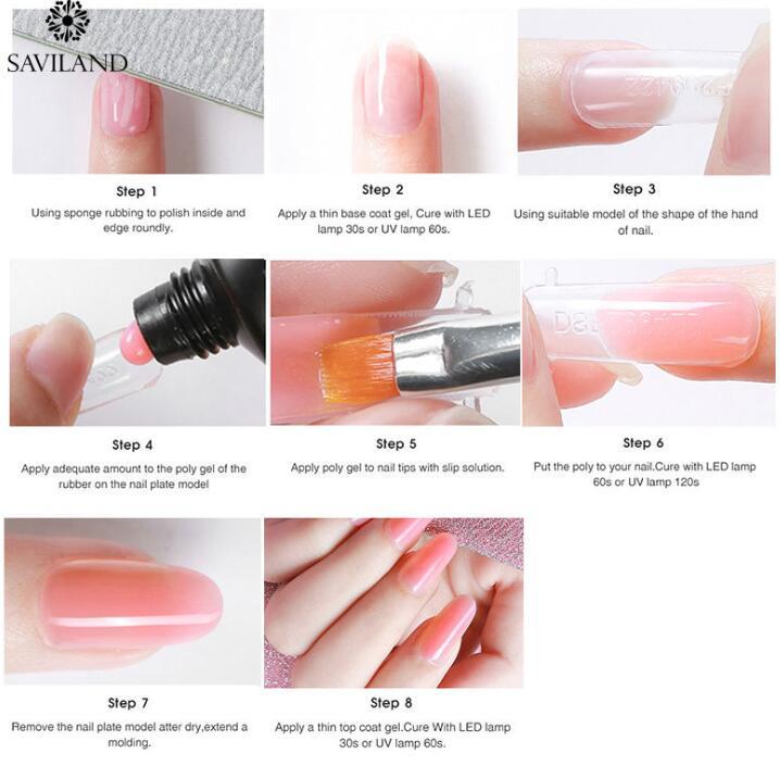 15g nail colored crystal extension glue - Image 2
