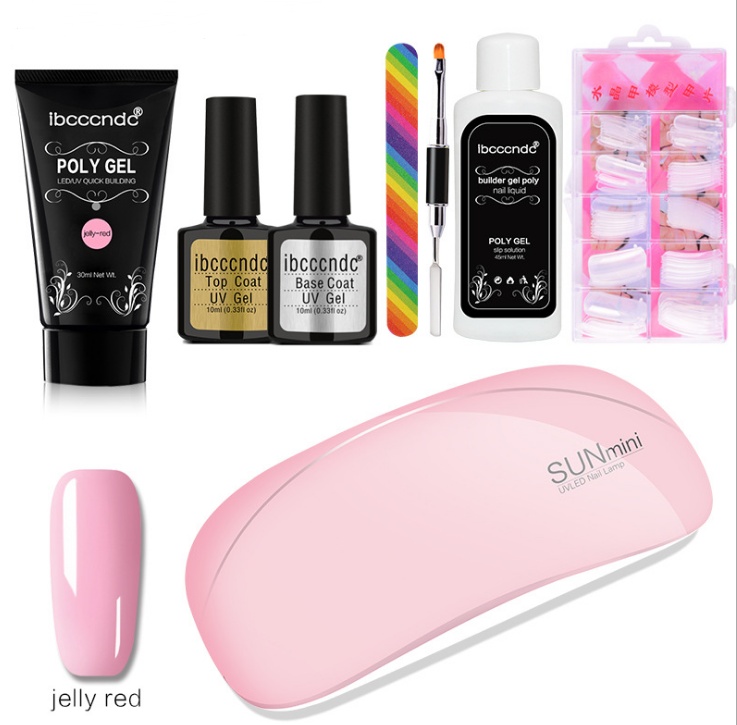 Painless And Rapid Extension Of Crystal Glue100-piece Boxed With Scaled Nail Crystal - Image 6