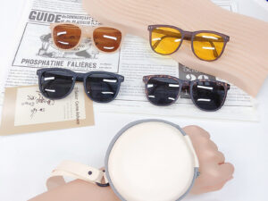 Trendy Foldable Sunglasses For Women TR Polarized Folding Sun Glasses