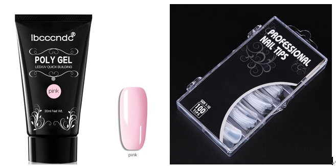 Painless And Rapid Extension Of Crystal Glue100-piece Boxed With Scaled Nail Crystal - Image 2