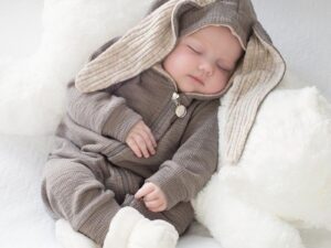 Rabbit Ears Baby Romper