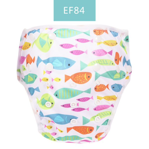 Happyflute New Baby Washable Mesh Breathable Swimming Trunks Swimming Diaper